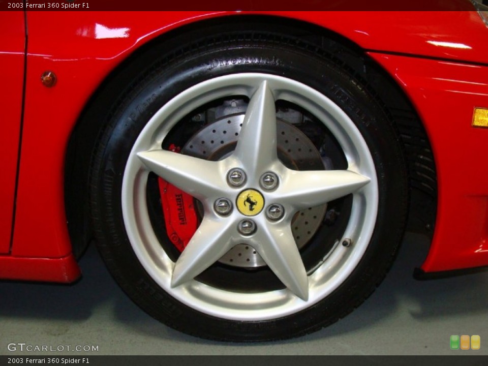 2003 Ferrari 360 Spider F1 Wheel and Tire Photo #58879611