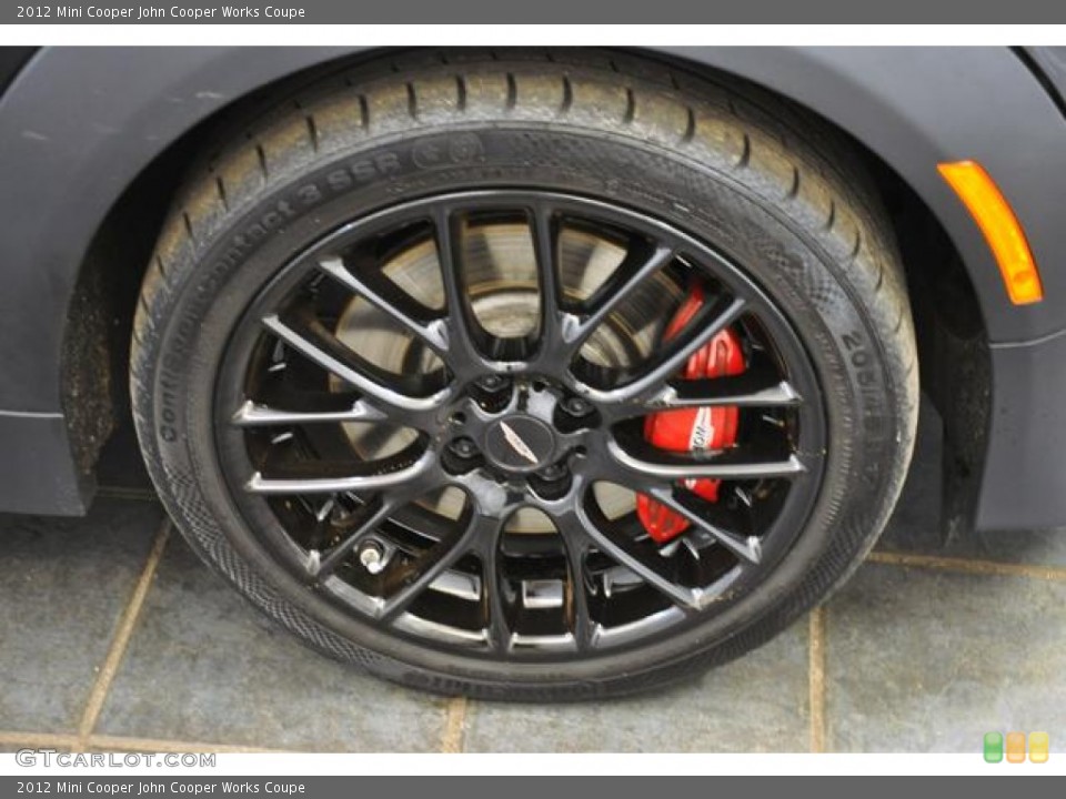 2012 Mini Cooper John Cooper Works Coupe Wheel and Tire Photo #58882422