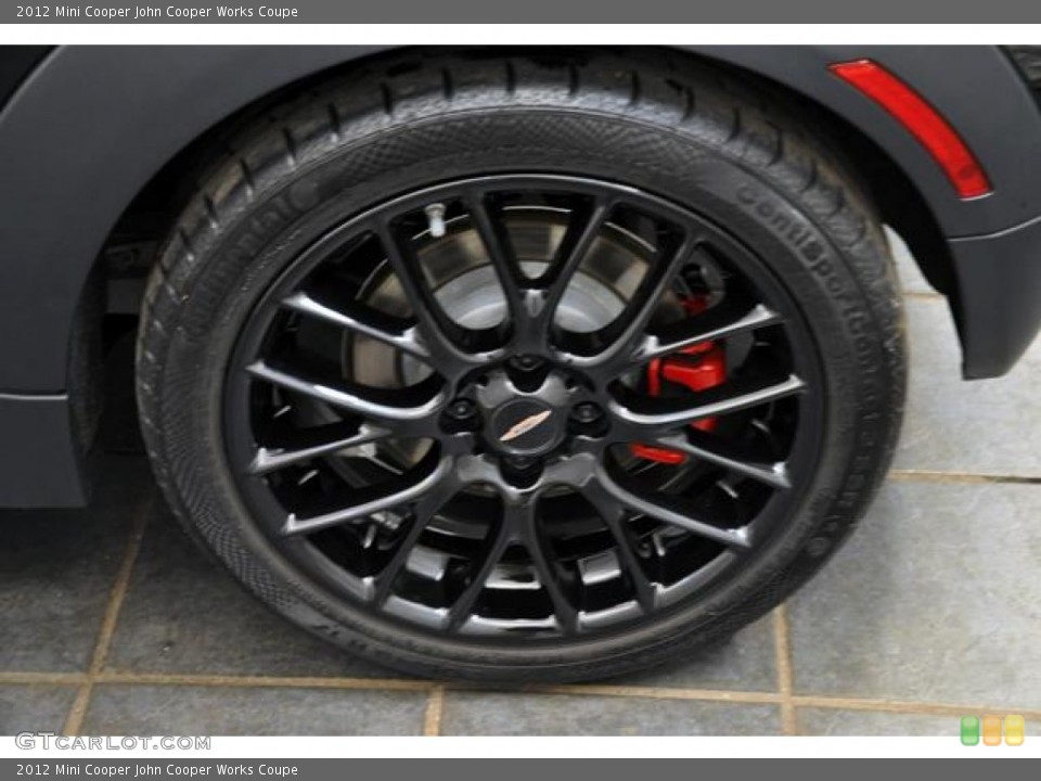 2012 Mini Cooper John Cooper Works Coupe Wheel and Tire Photo #58882440