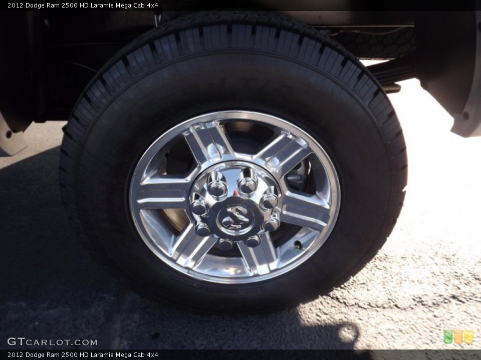 2012 Dodge Ram 2500 HD Laramie Mega Cab 4x4 Wheel and Tire Photo #58884798