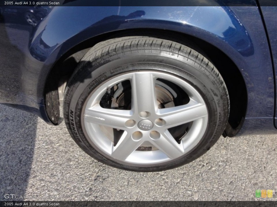 2005 Audi A4 3.0 quattro Sedan Wheel and Tire Photo #58888204