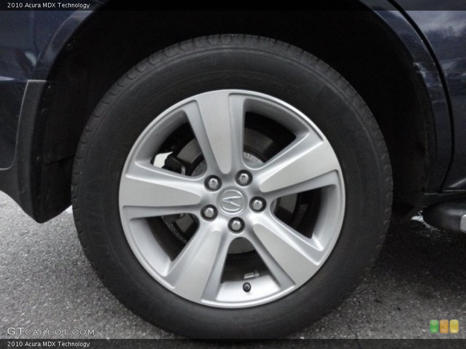 2010 Acura MDX Technology Wheel and Tire Photo #58893882
