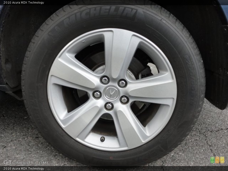 2010 Acura MDX Technology Wheel and Tire Photo #58893921