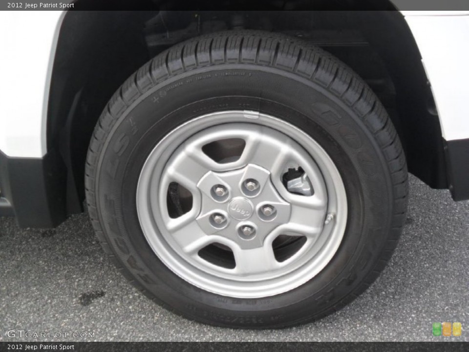 2012 Jeep Patriot Sport Wheel and Tire Photo #58894383