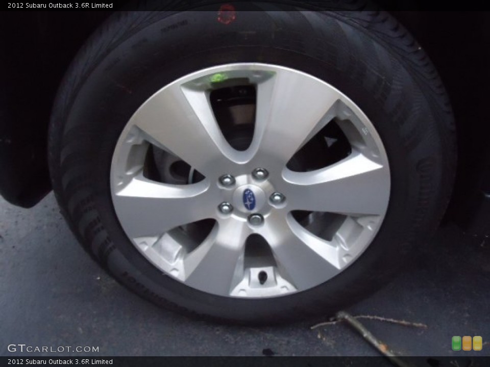 2012 Subaru Outback 3.6R Limited Wheel and Tire Photo #58898217