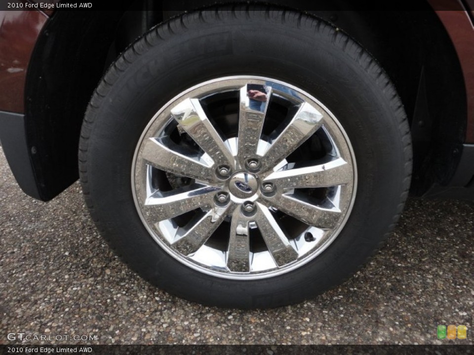 2010 Ford Edge Limited AWD Wheel and Tire Photo #58898466