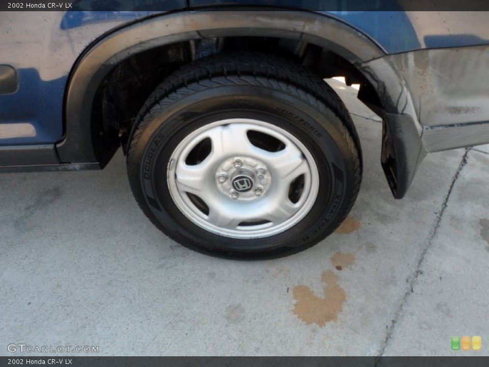2002 Honda CR-V LX Wheel and Tire Photo #58898478
