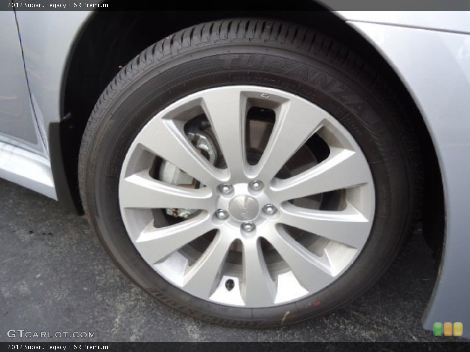 2012 Subaru Legacy 3.6R Premium Wheel and Tire Photo #58903746