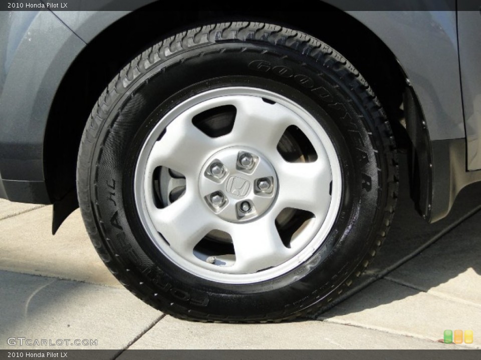 2010 Honda Pilot LX Wheel and Tire Photo #58905838