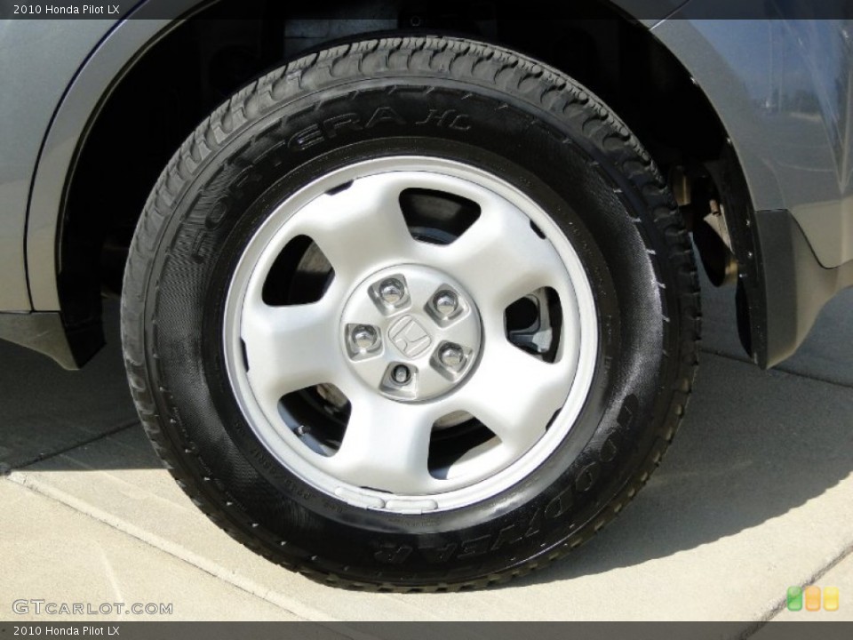 2010 Honda Pilot LX Wheel and Tire Photo #58905850