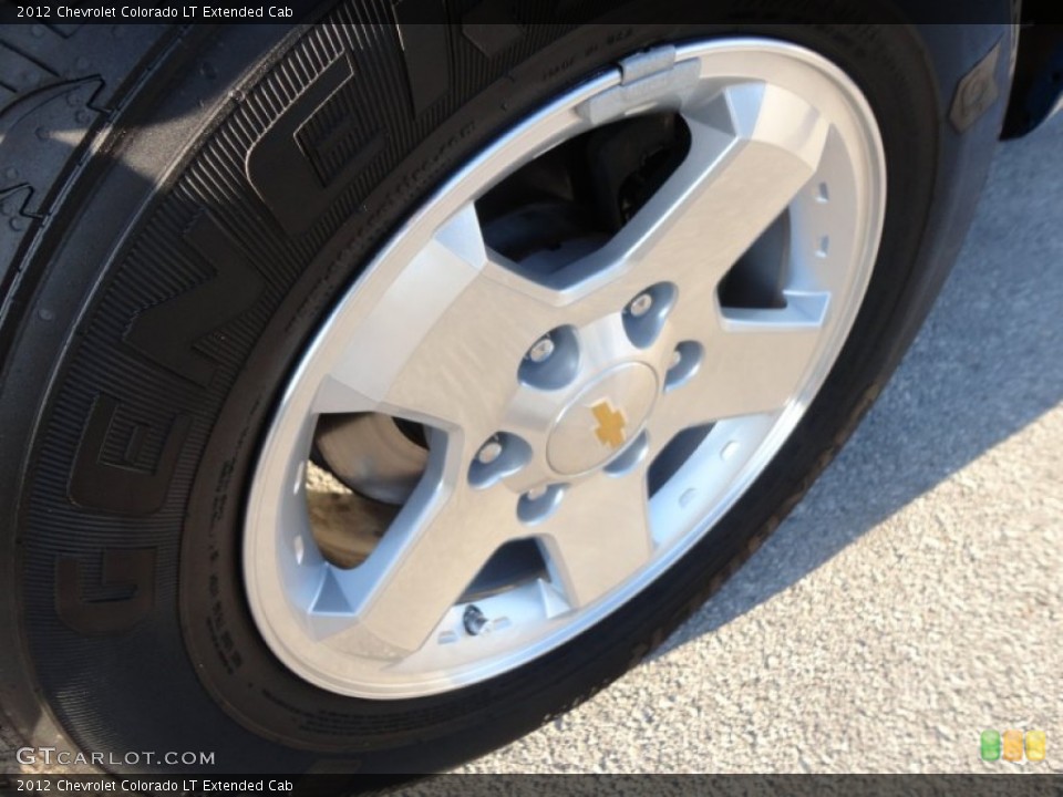 2012 Chevrolet Colorado LT Extended Cab Wheel and Tire Photo #58906030