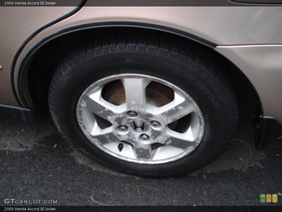 2000 Honda Accord SE Sedan Wheel and Tire Photo #58907014