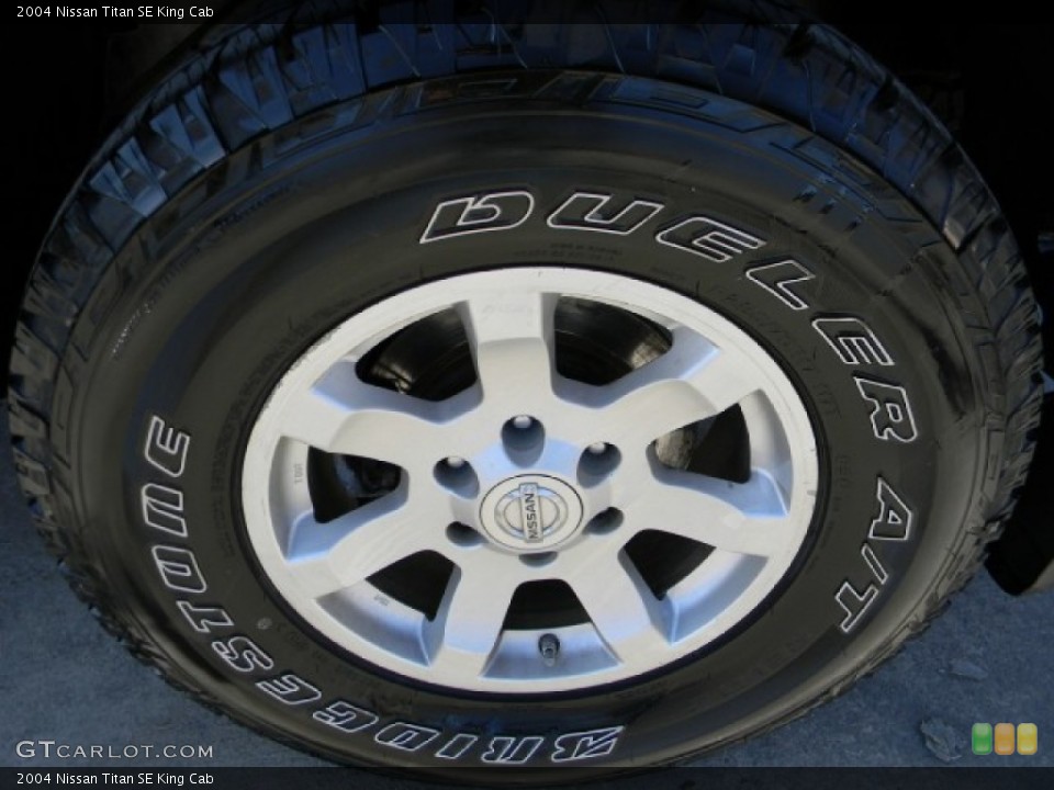 2004 Nissan Titan SE King Cab Wheel and Tire Photo #58907839