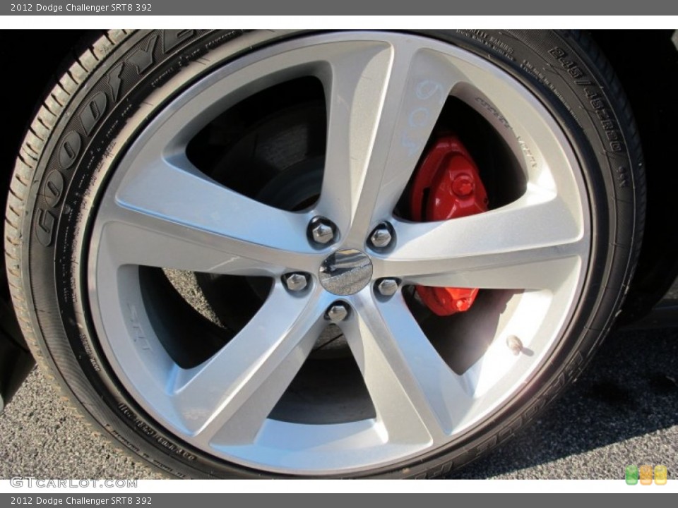 2012 Dodge Challenger SRT8 392 Wheel and Tire Photo #58910758