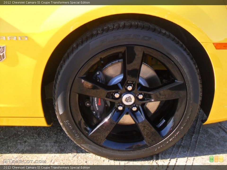 2012 Chevrolet Camaro SS Coupe Transformers Special Edition Wheel and Tire Photo #58910932