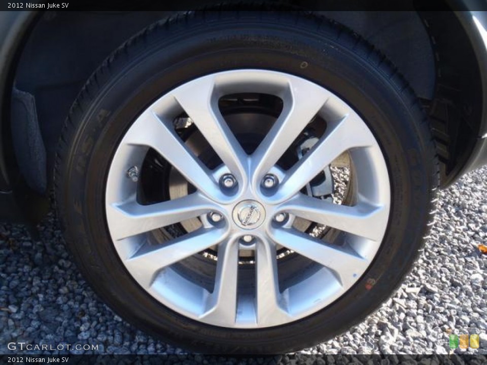 2012 Nissan Juke SV Wheel and Tire Photo #58911301