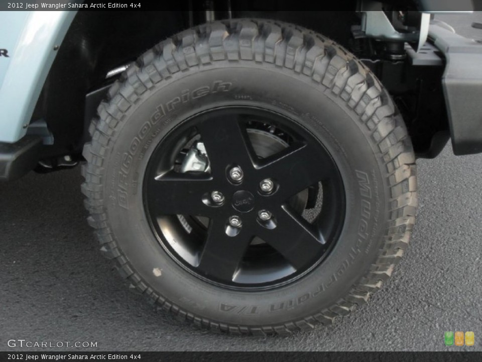 2012 Jeep Wrangler Sahara Arctic Edition 4x4 Wheel and Tire Photo #58912291