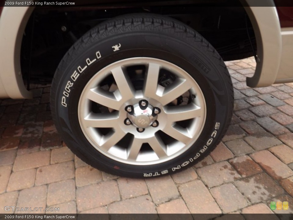 2009 Ford F150 King Ranch SuperCrew Wheel and Tire Photo #58916498
