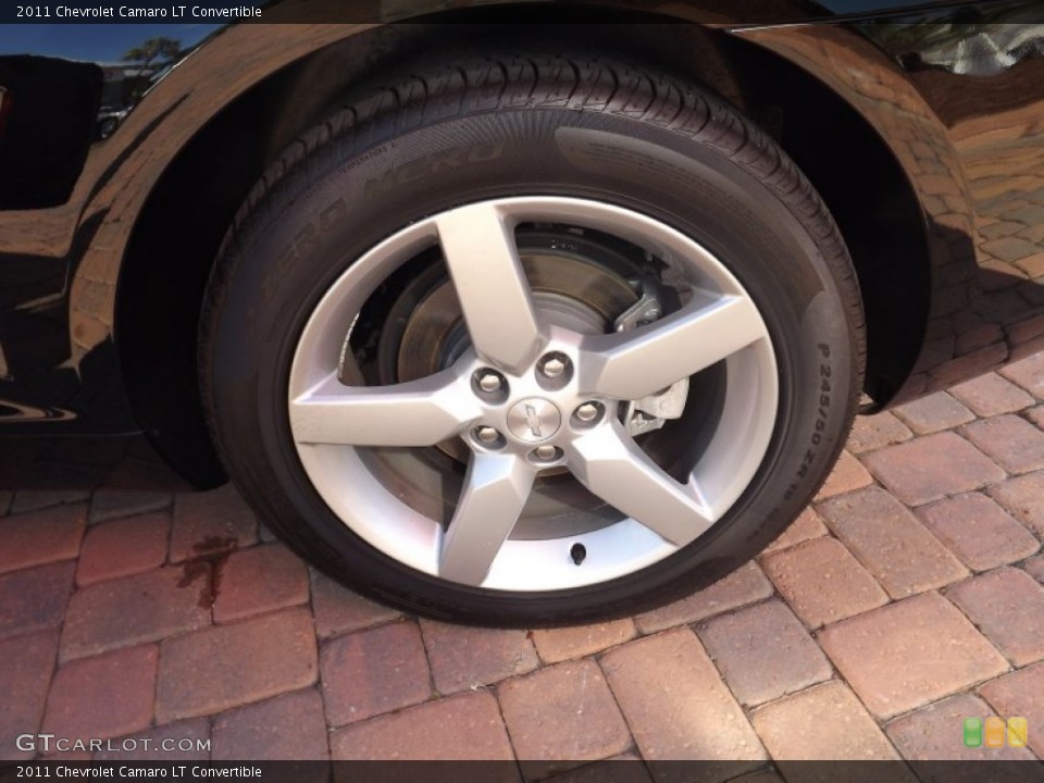 2011 Chevrolet Camaro LT Convertible Wheel and Tire Photo #58918220
