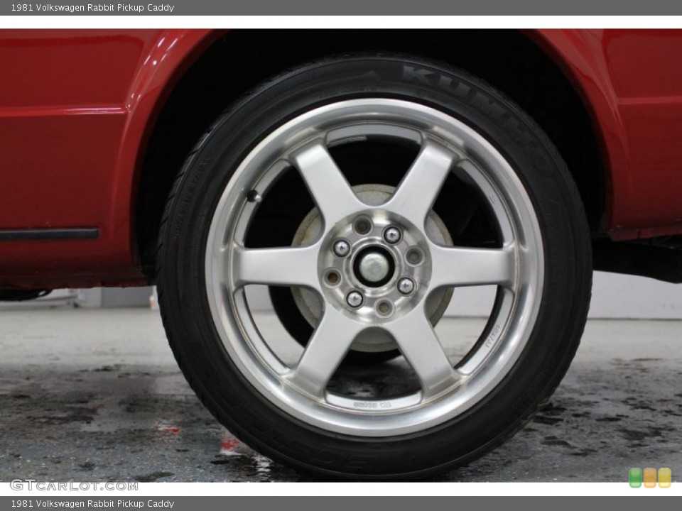 1981 Volkswagen Rabbit Pickup Custom Wheel and Tire Photo #58922423