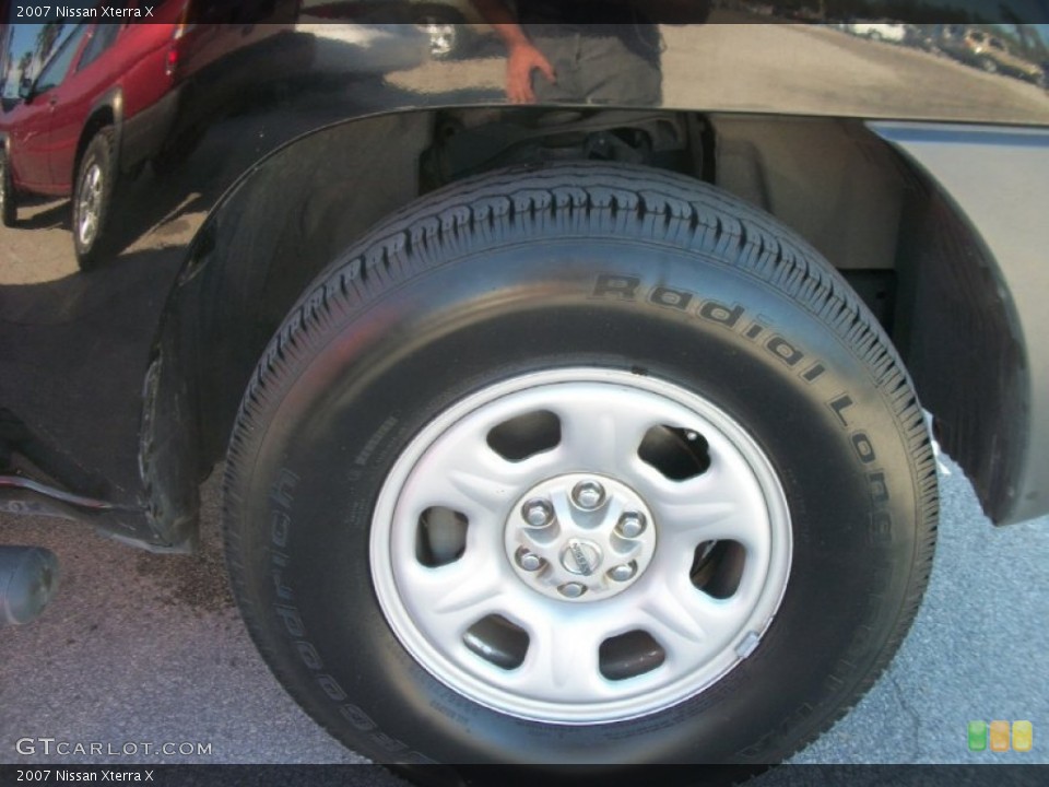 2007 Nissan Xterra X Wheel and Tire Photo #58928104