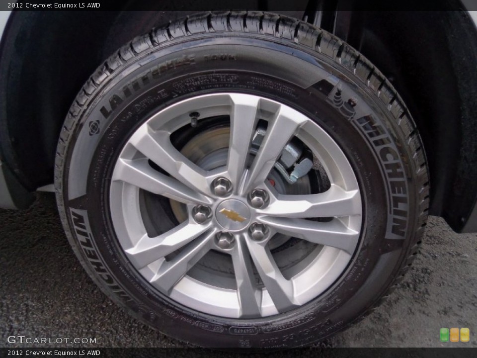 2012 Chevrolet Equinox LS AWD Wheel and Tire Photo #58930719