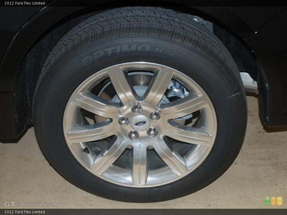 2012 Ford Flex Limited Wheel and Tire Photo #58933591