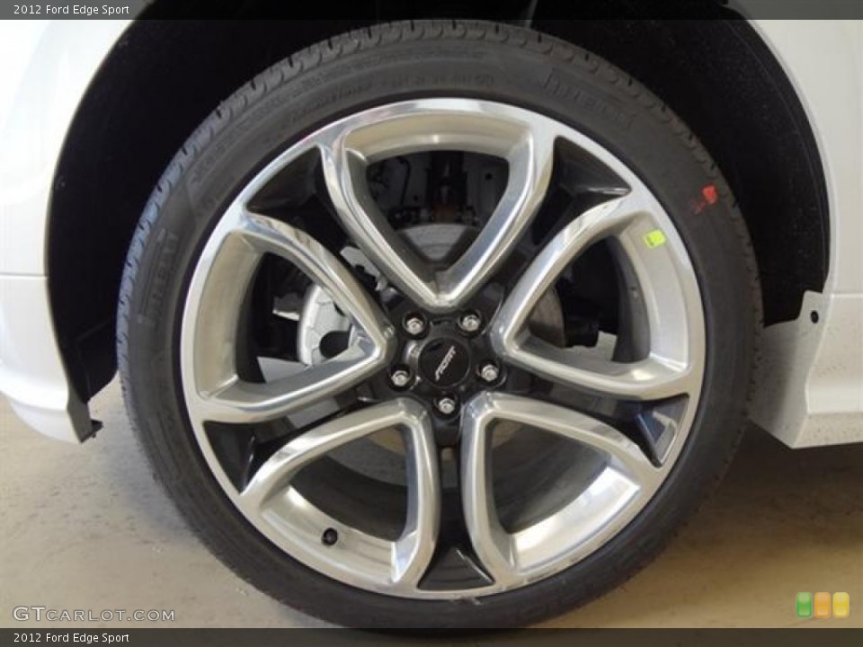 2012 Ford Edge Sport Wheel and Tire Photo #58933805