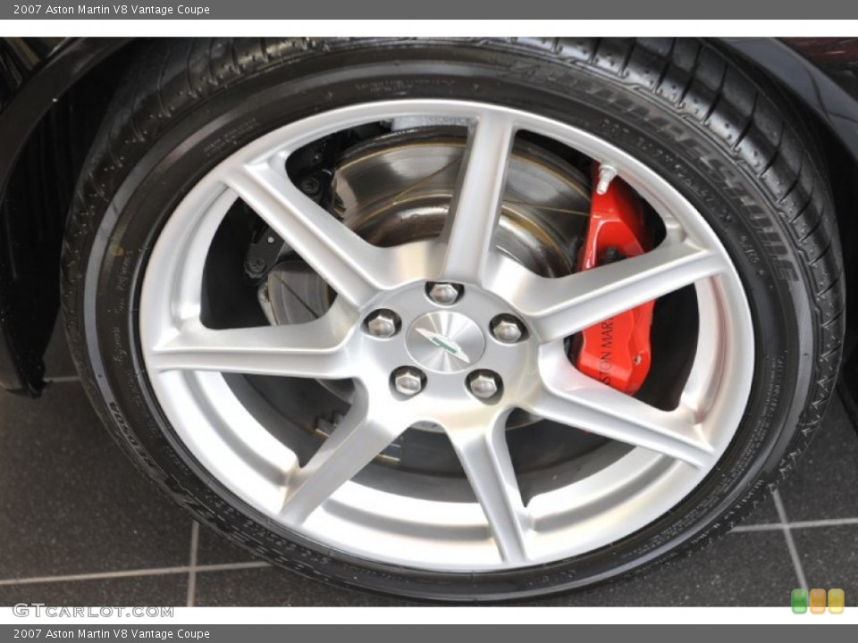2007 Aston Martin V8 Vantage Coupe Wheel and Tire Photo #58935159