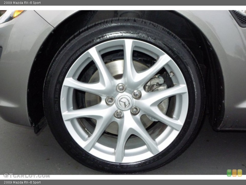 2009 Mazda RX-8 Sport Wheel and Tire Photo #58935937