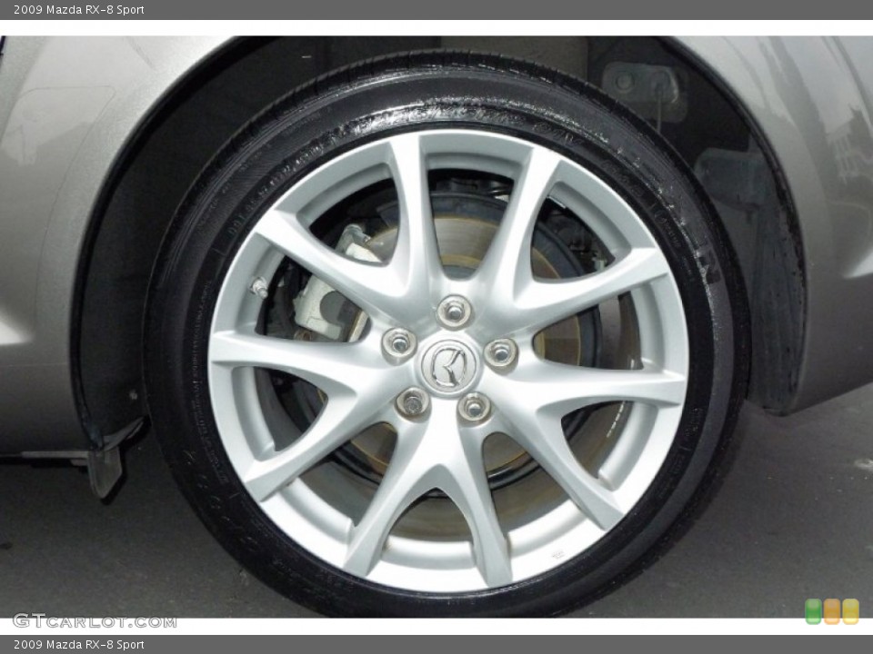 2009 Mazda RX-8 Sport Wheel and Tire Photo #58935942