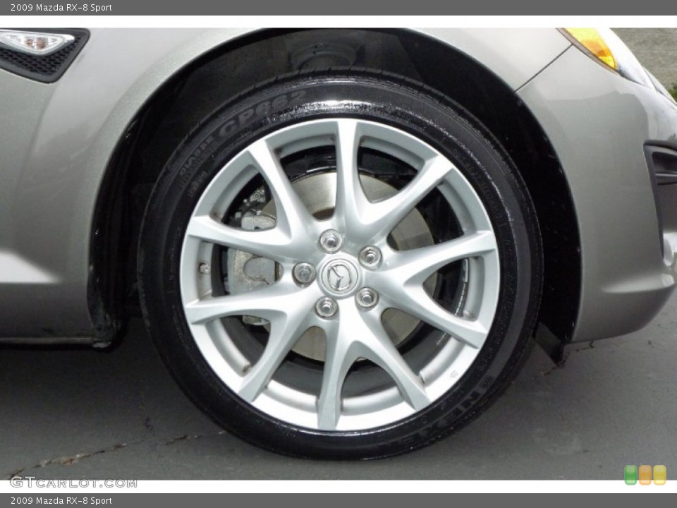 2009 Mazda RX-8 Sport Wheel and Tire Photo #58935951