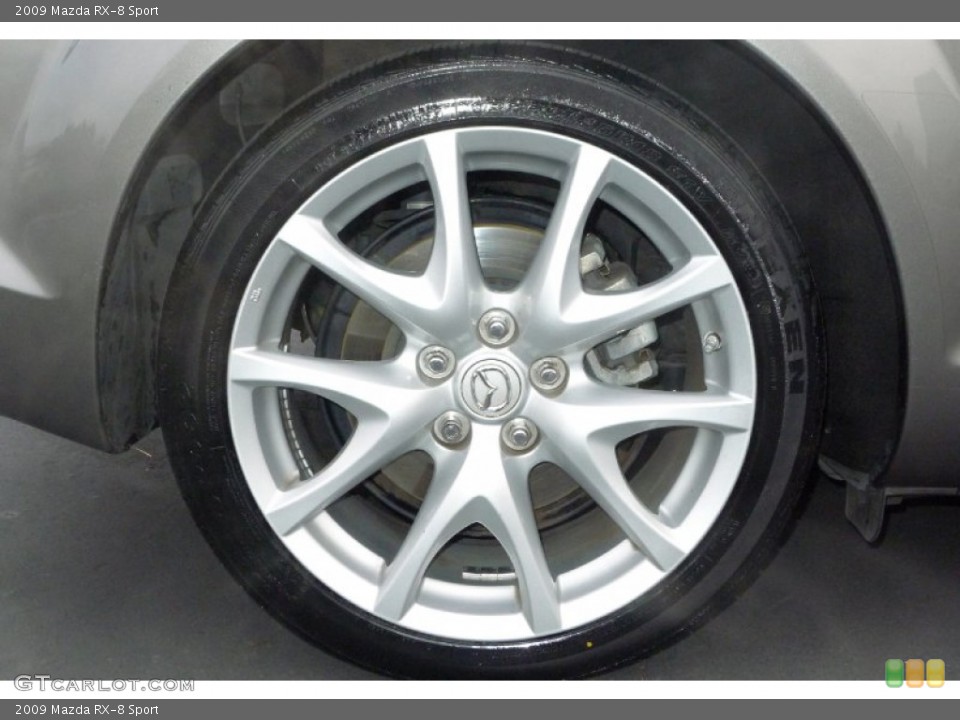 2009 Mazda RX-8 Sport Wheel and Tire Photo #58935960