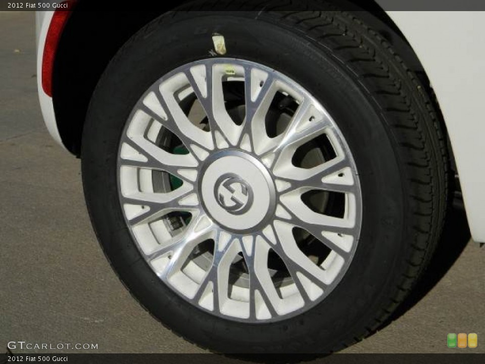 2012 Fiat 500 Gucci Wheel and Tire Photo #58936260