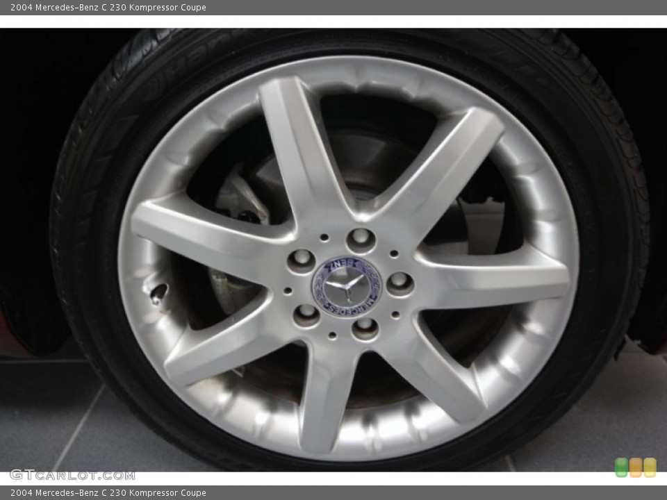 2004 Mercedes-Benz C 230 Kompressor Coupe Wheel and Tire Photo #58939614