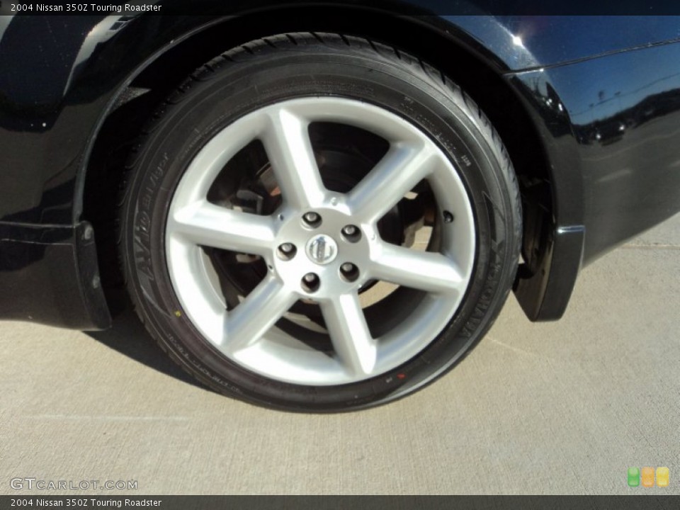 2004 Nissan 350Z Touring Roadster Wheel and Tire Photo #58949985