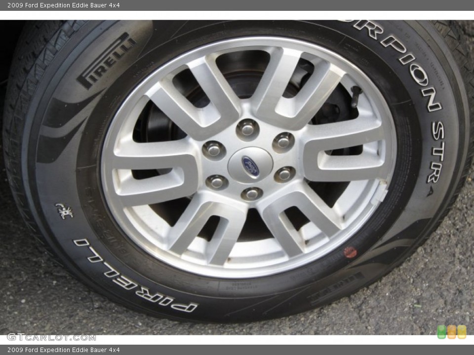 2009 Ford Expedition Eddie Bauer 4x4 Wheel and Tire Photo #58955007
