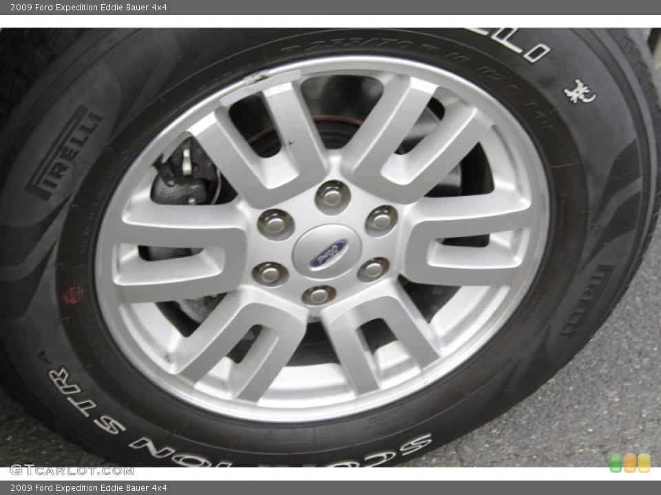 2009 Ford Expedition Eddie Bauer 4x4 Wheel and Tire Photo #58955037