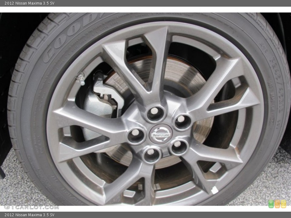 2012 Nissan Maxima 3.5 SV Wheel and Tire Photo #58958052