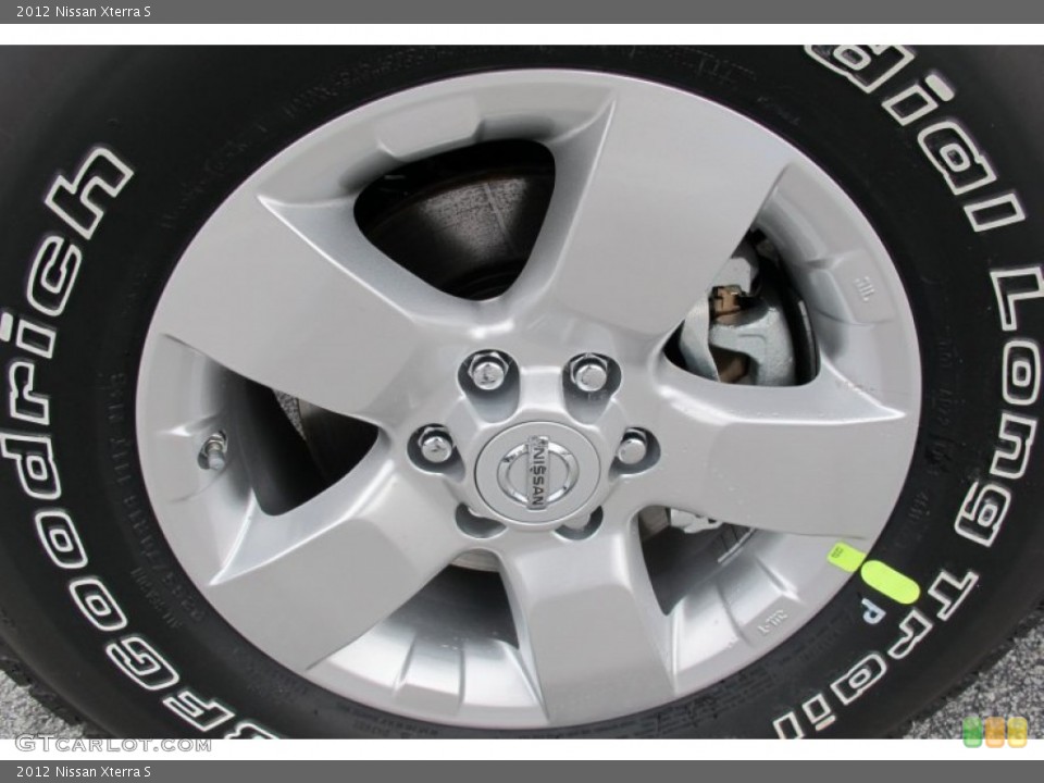 2012 Nissan Xterra S Wheel and Tire Photo #58958754