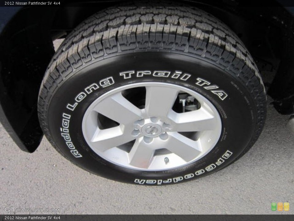 2012 Nissan Pathfinder SV 4x4 Wheel and Tire Photo #58961043