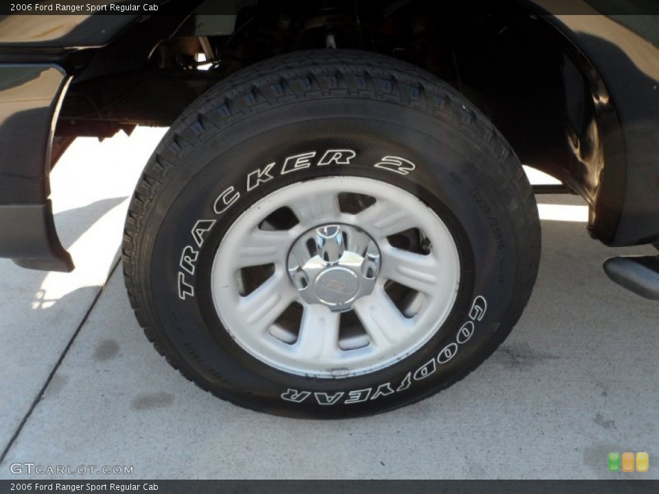 2006 Ford Ranger Sport Regular Cab Wheel and Tire Photo #58963848