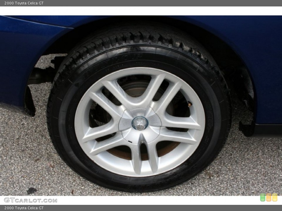 2000 Toyota Celica GT Wheel and Tire Photo #58968315