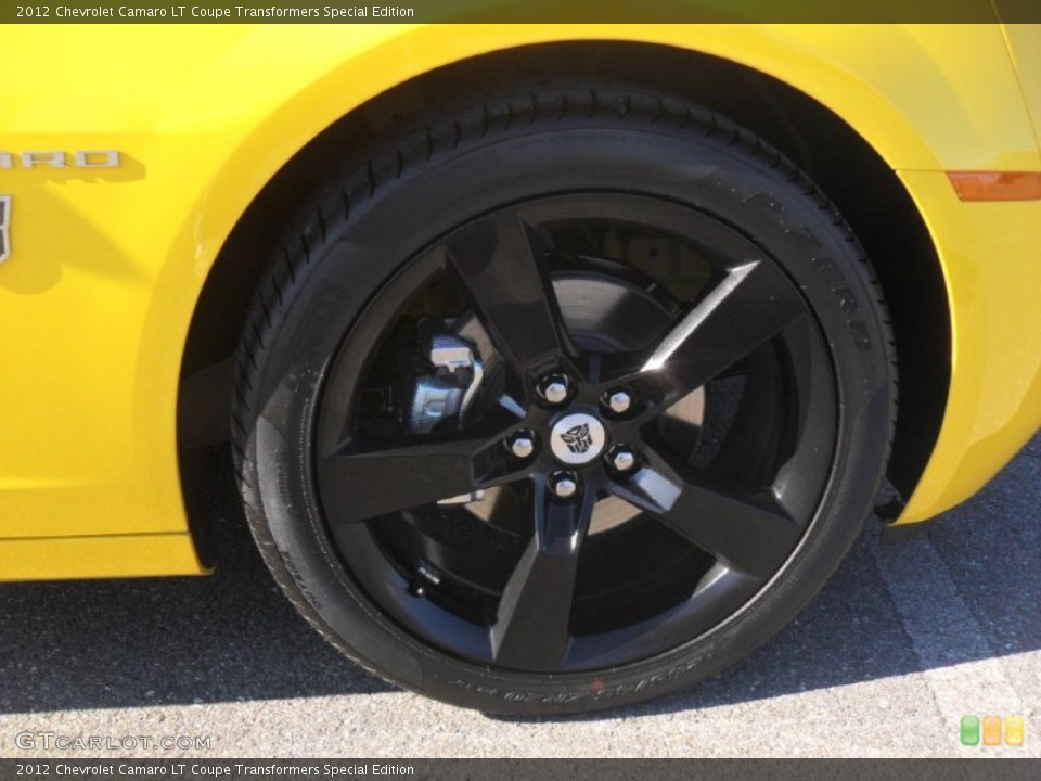 2012 Chevrolet Camaro LT Coupe Transformers Special Edition Wheel and Tire Photo #58970578