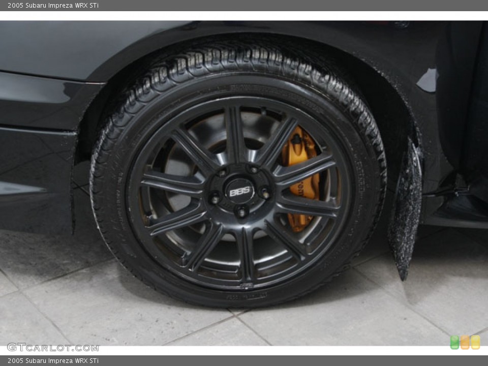 2005 Subaru Impreza WRX STi Wheel and Tire Photo #58982332