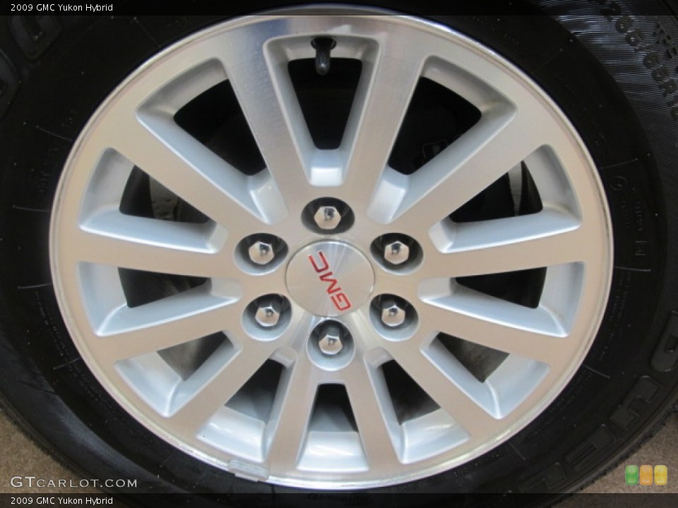 2009 GMC Yukon Hybrid Wheel and Tire Photo #58982575