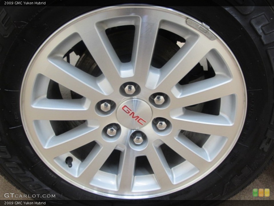 2009 GMC Yukon Hybrid Wheel and Tire Photo #58982593