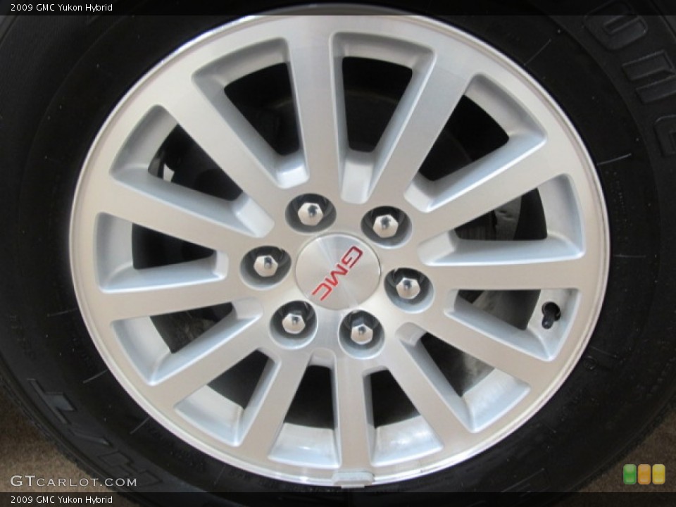 2009 GMC Yukon Hybrid Wheel and Tire Photo #58982606