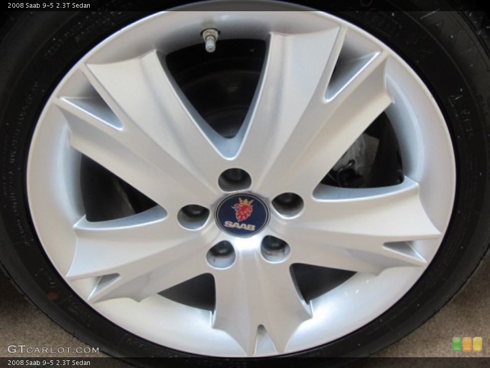 2008 Saab 9-5 2.3T Sedan Wheel and Tire Photo #58983640