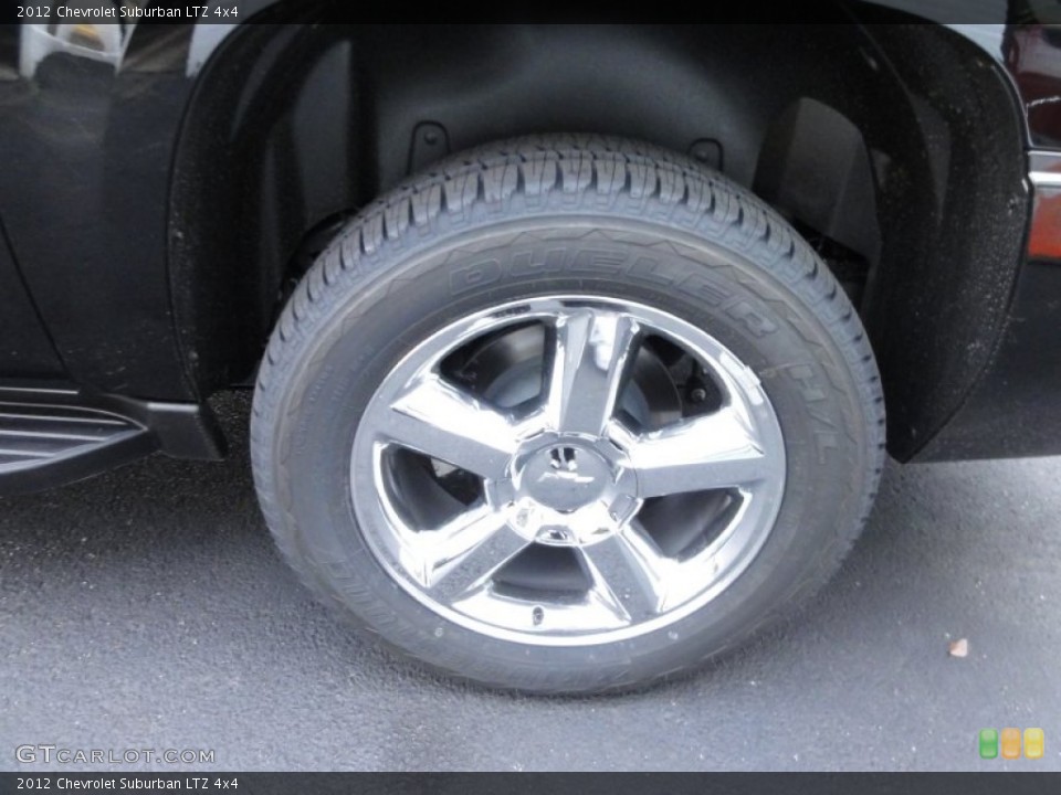 2012 Chevrolet Suburban LTZ 4x4 Wheel and Tire Photo #58984168